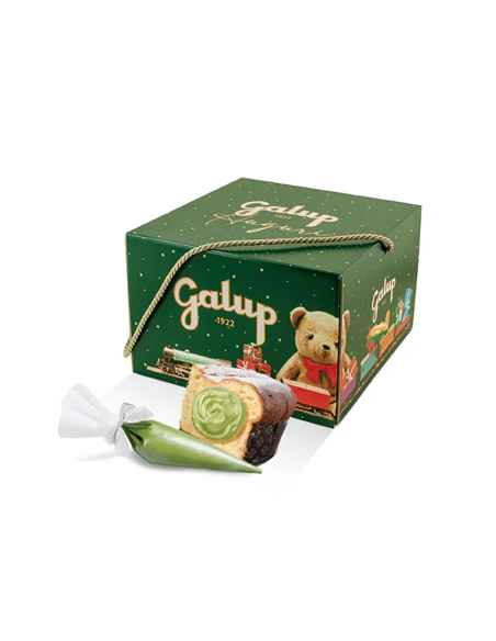 Galup Panettone con crema al Pistacchio - 750 gr