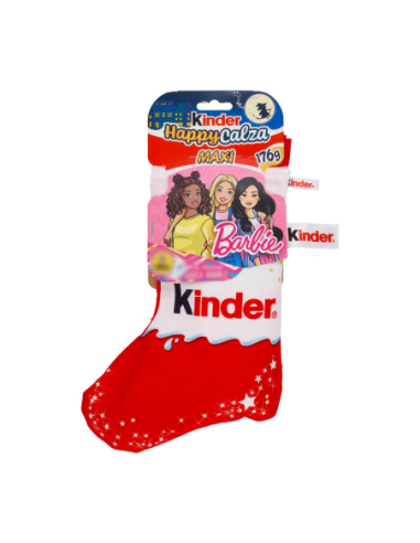 Kinder Happy Calza Befana Maxi Barbie Avec Surprise 176g