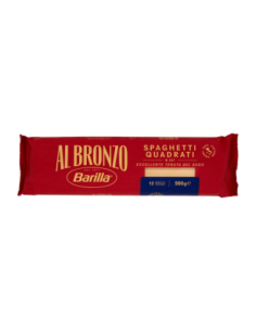 Barilla al Bronzo 337 Spaghetti quadrati trafilati al bronzo - 500 gr