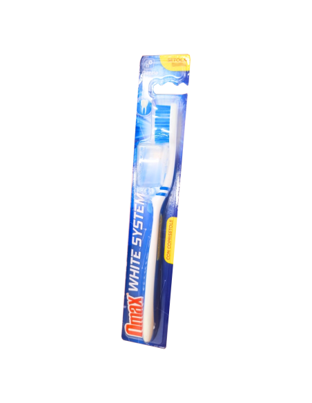 Brosse à Dents Omax White System Nettoyage Efficace et Protection Quotidienne