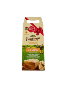 Parmareggio Parmigiano Reggiano oltre 22 mesi con coltellino Box Regalo - 800 gr
