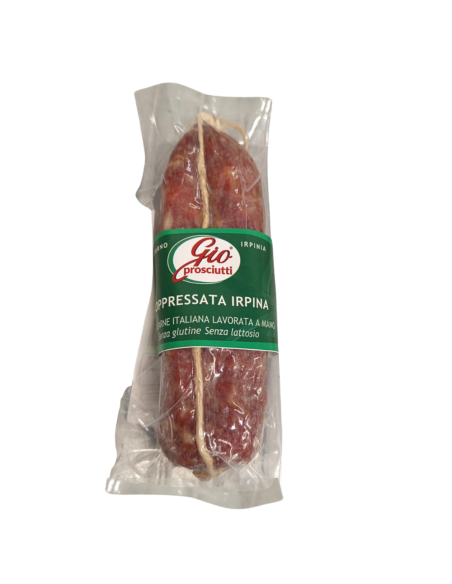 Gio Soppressata Irpina Aromatic Flavor, Traditional Italian Delicacy