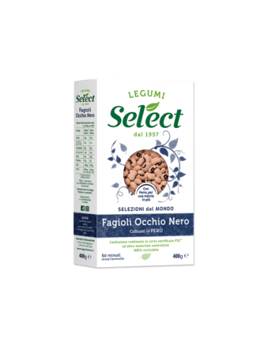 Select Fagioli Occhio Nero - 400 gr