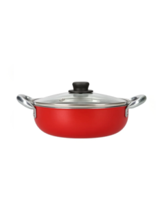 Tegame con 2 manici con coperchio - 28 cm