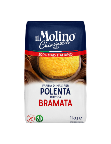 Polenta Bramata Molino Chiavazza Tradition Italienne Repas Sain