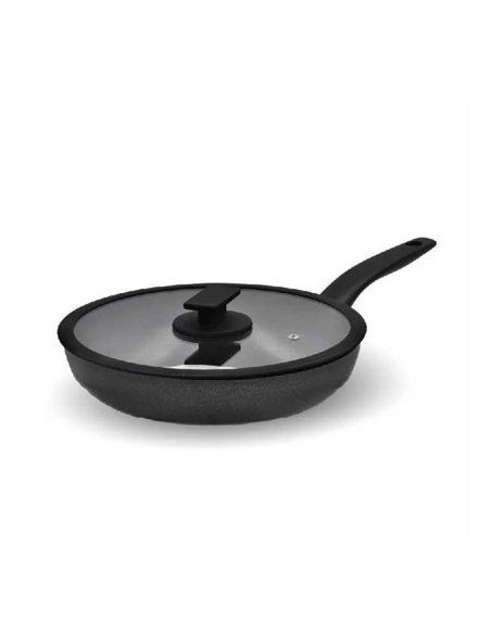 Padella antiaderente con coperchio - 28 cm