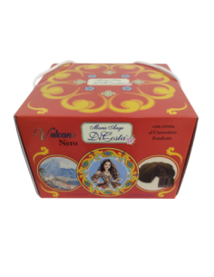 Di Costa Vulcano Nero con crema al Cioccolato fondente - 750 gr