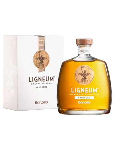 Bonollo Ligneum Prosecco Grappa mit Eichenfassreifung 70cl