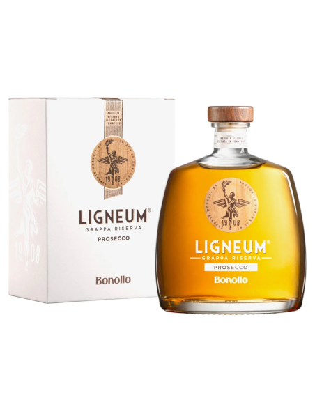 Bonollo Ligneum Prosecco Grappa mit Eichenfassreifung 70cl