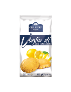 Ore Liete Biscotti ripieni di Crema al Limone - 200 gr