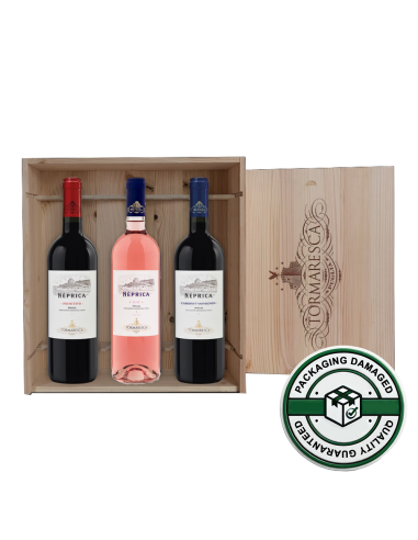 Vini Pugliesi Premium in Cassetta di Legno Tormaresca