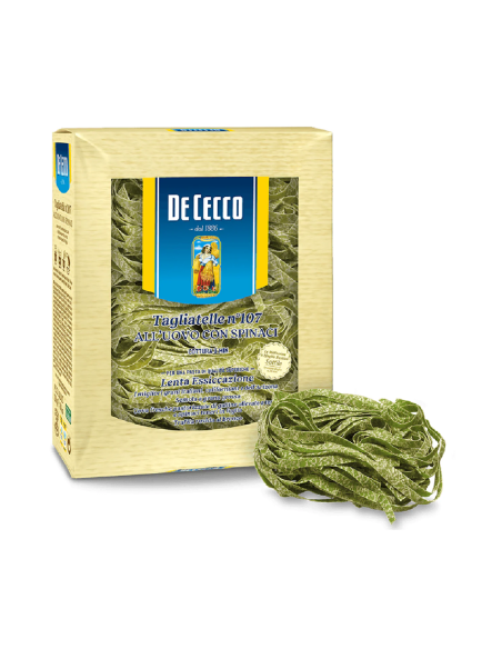 De Cecco 107 Tagliatelle all'uovo con Spinaci - 250 gr