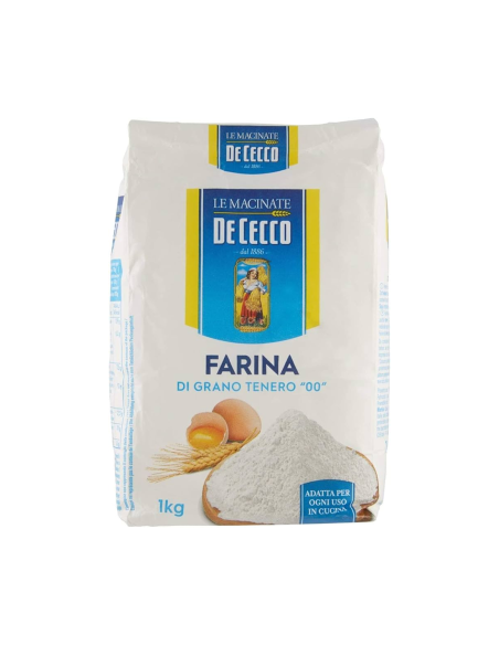 De Cecco Farina di Grano Tenero "00" - 1 kg