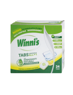 Winni's Naturel Tabs Lavastoviglie limone - 24 tabs
