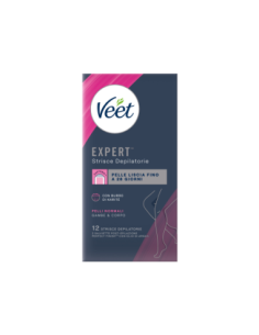 Veet Expert Strisce Depilatorie Corpo pelli normali - 12 pz