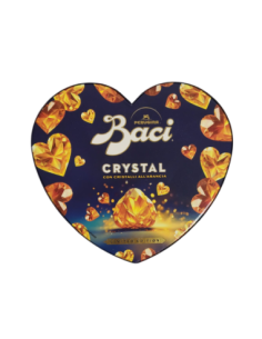 Baci Perugina Cuore Crystal con cristalli all'arancia - 87,5 gr