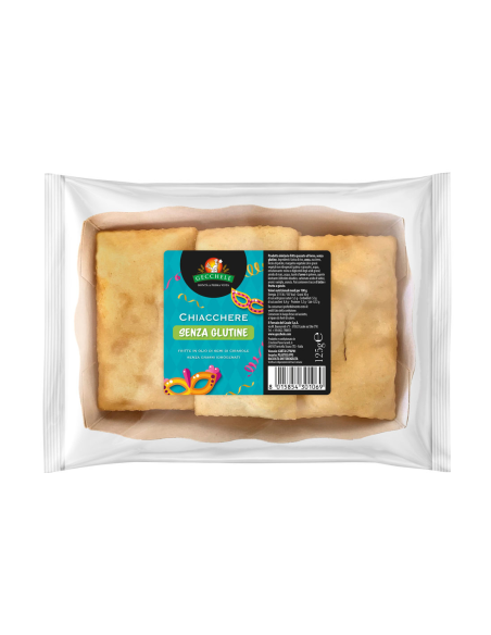 Gecchele Chiacchiere senza glutine - 125 gr