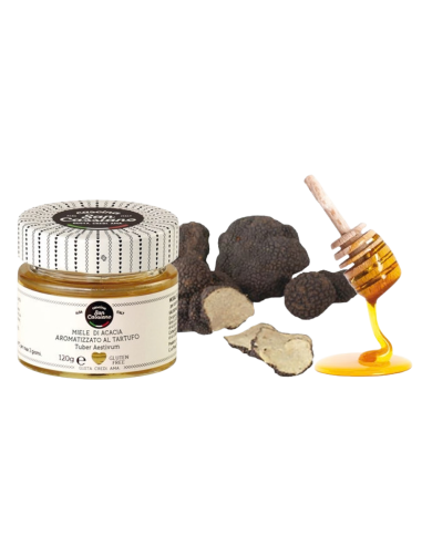 Acacia Honey with Truffle Flavor from San Cassiano