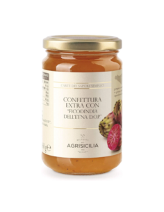 Agrisicilia Confettura extra con Fico d'India dell'Etna DOP - 360 gr