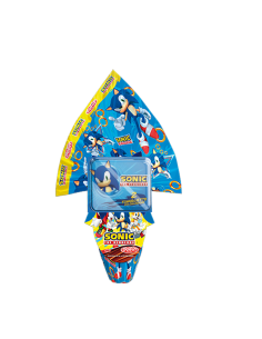 Dolfin Œuf de Pâques Sonic double surprise - 320 gr - Livraison gratuite en EUROPE et au Royaume-Uni
