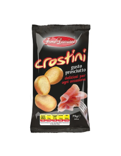 Crostini al Gusto Prosciutto Forno Damiani