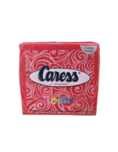 Caress Tovaglioli doppiovelo linea Party colore rosso - 25pz