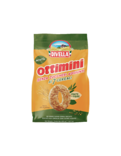 Divella Ottimini senza zuccheri aggiunti ai 7 Cereali - 400 gr