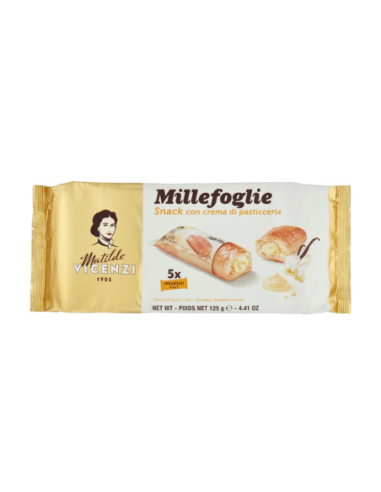 Matilde Vicenzi Minisnack alla Crema Pasticcera - 125 gr