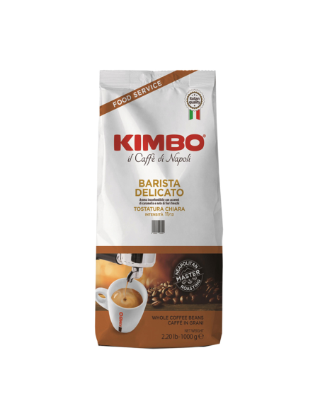 Kimbo Barista Intenso Grains de Café 1 kg - Livraison gratuite en EUROPE et au Royaume-Uni