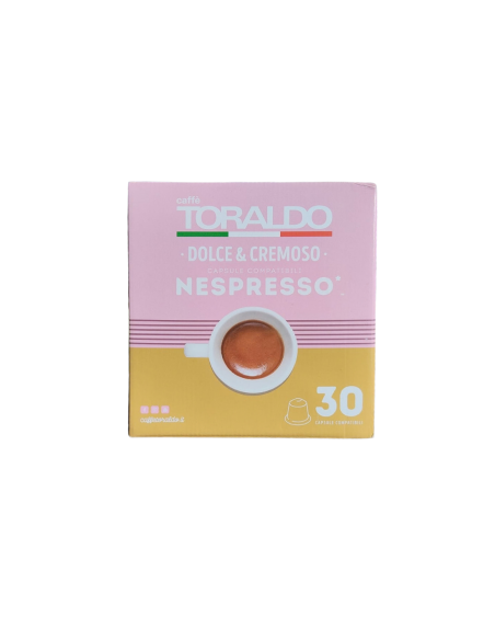 Toraldo Dolce Crema Nespresso - 30 caps