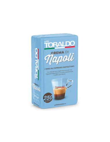 Toraldo Caffe Macinato Crema di Napoli - 250 gr