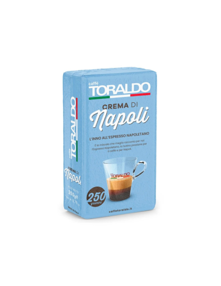 Toraldo Caffe Macinato Crema di Napoli - 250 gr