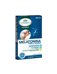 L'Angelica Advance Integratore con Melatonina - 40 caps