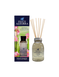Felce Azzurra Diffusore a Bastoncini Bamboo e Fiori di Loto - 120 ml