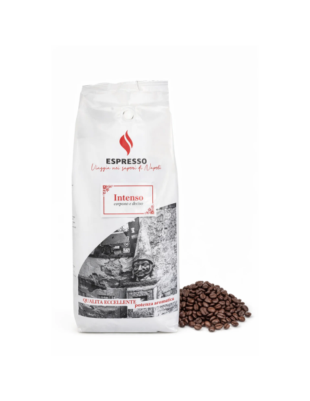 Expresso Italiano Café en Grains - 1 kg - Livraison gratuite en EUROPE et au Royaume-Uni