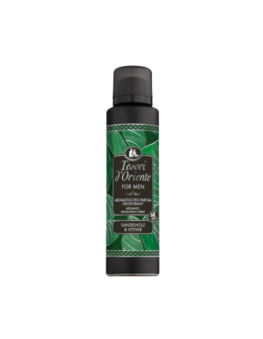 Tesori d'Oriente for Men Deodorante Spray Sandalo - 150 ml