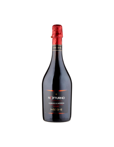 Righi Notturno Dark Lambrusco Perfect for Dinner