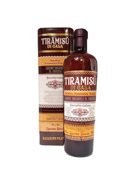 Bonaventura Maschio Tiramisu Likor - 70 cl - Kostenloser Versand nach Europa und Großbritannien