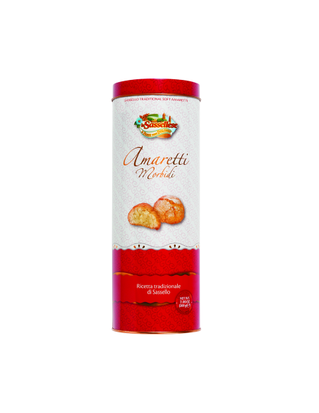 La Sassellese Amaretti Morbidi classici Latta - 200 gr