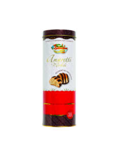 La Sassellese Amaretti Morbidi Ricoperti al Cioccolato Latta - 200 gr