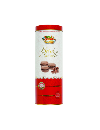 La Sassellese Baci con Nocciole Piemonte IGP e cioccolato Latta - 200 gr