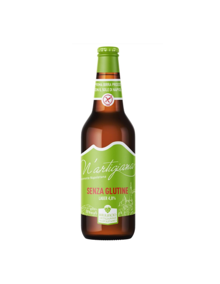 Birra N'Artigiana Senza Glutine Lager 4.8% - 33 cl