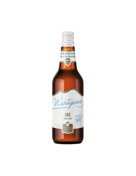 Birra N'Artigiana Oro Lager 4,8% - 66 cl