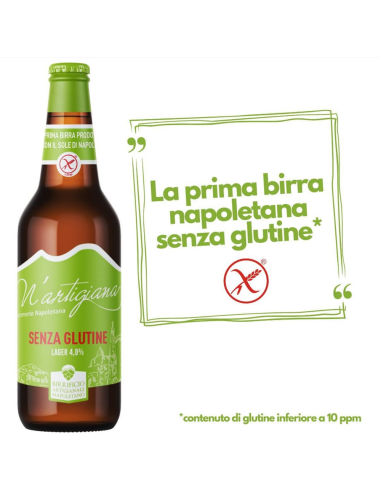 N'Artigiana Gluten-Free Lager: Bold Taste and Aroma