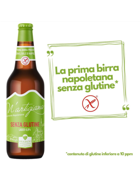 N'Artigiana Gluten-Free Lager: Bold Taste and Aroma
