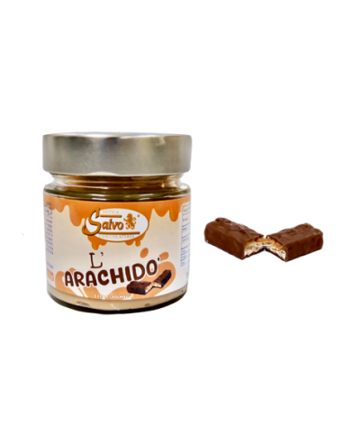 Salvo L'Arachidò Crema spalmabile al Caramello salato - 200 gr