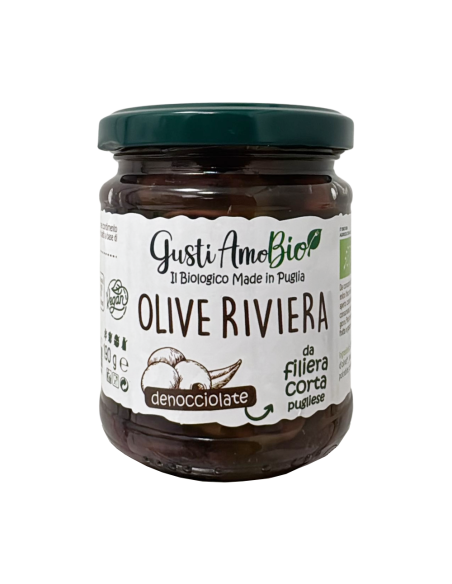 Olive Riviera Bio Gustiamo Denocciolate, Sapore Delicato