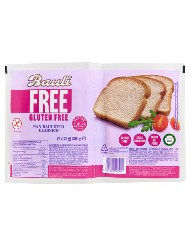 Gluten-Free Classic Bread toast by Bauli