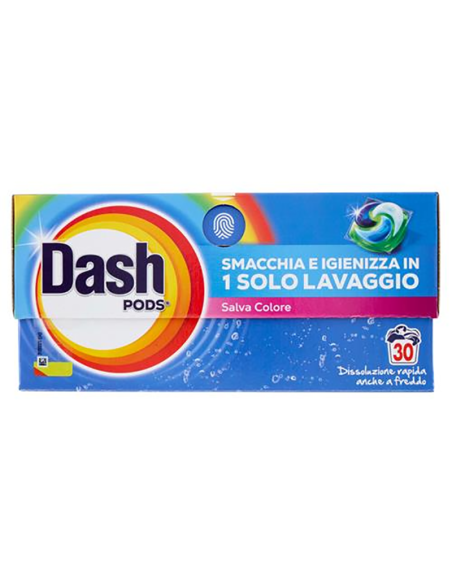 Dash Pods Waschmaschine 3in1 Colour Saving - 31 Pods - Kostenloser Versand nach Europa und Großbritannien
