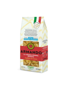 Pasta Armando La Mezza Penna Rigata trafilata al bronzo - 500gr